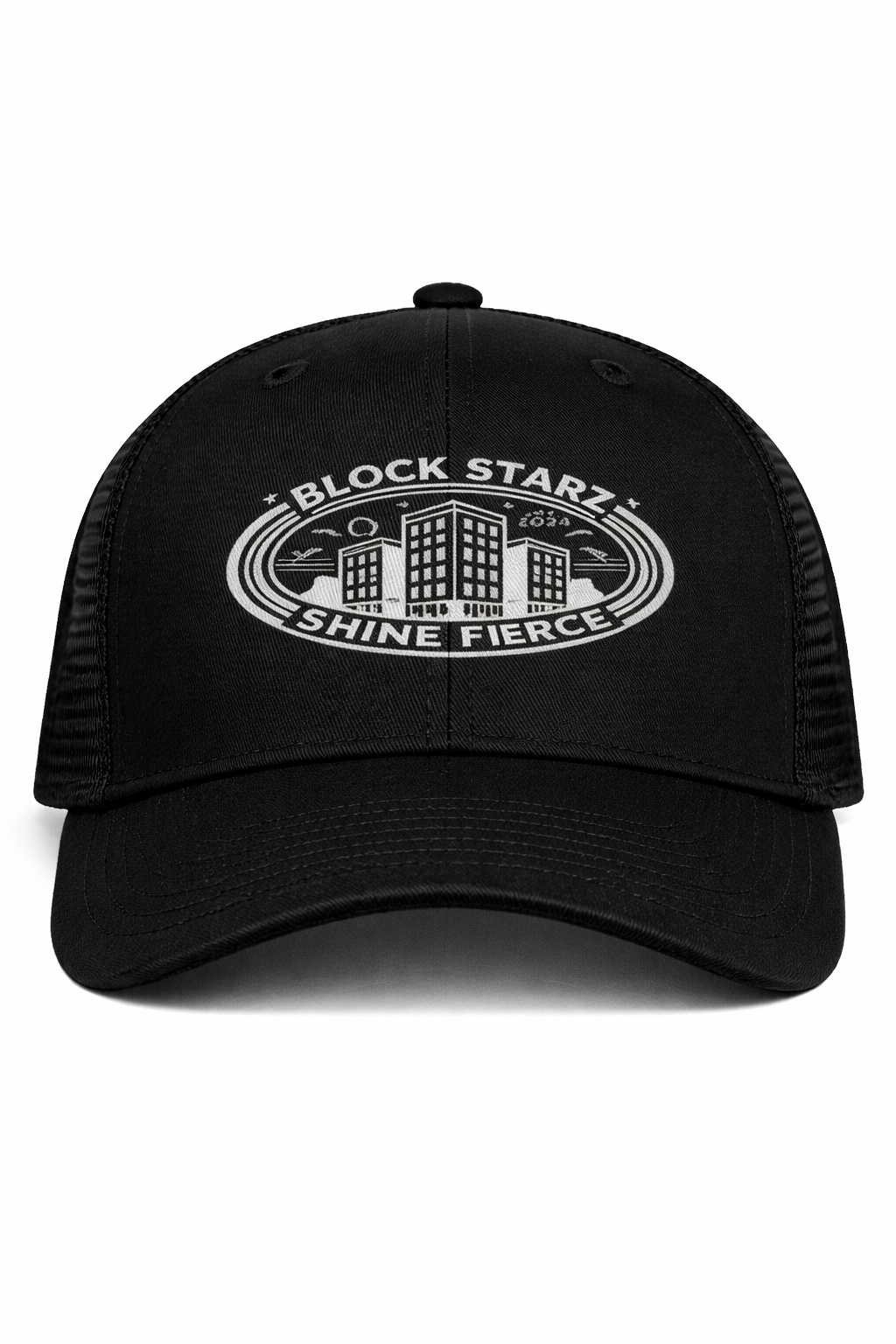 Mesh-Back Twill Trucker Cap