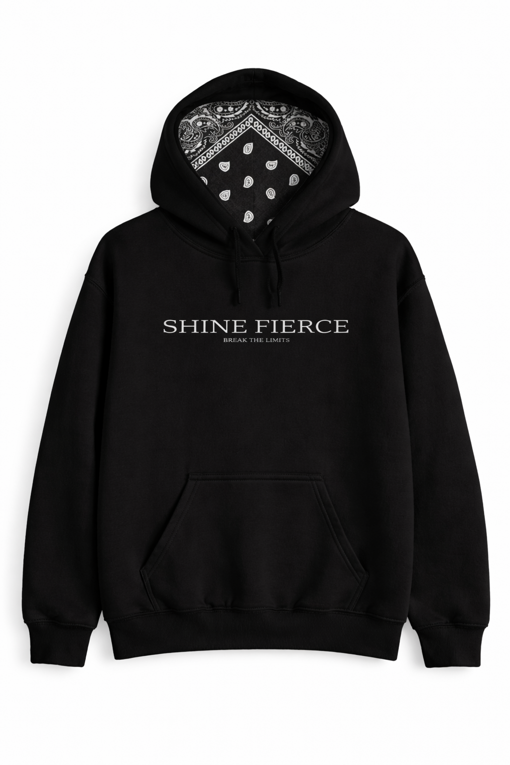 Shine Fierce - SF Hoodie - BLACK