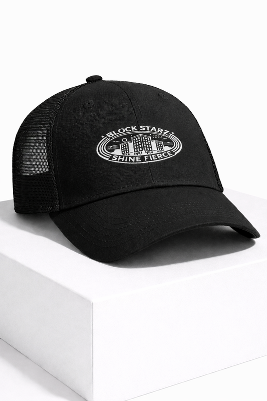 Mesh-Back Twill Trucker Cap