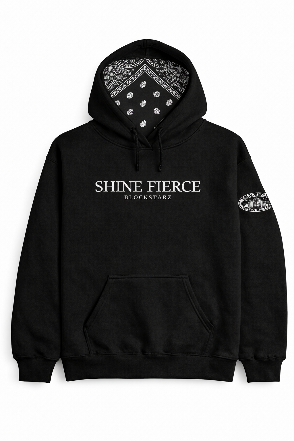 Shine Fierce - Classic Hoodie - BLACK