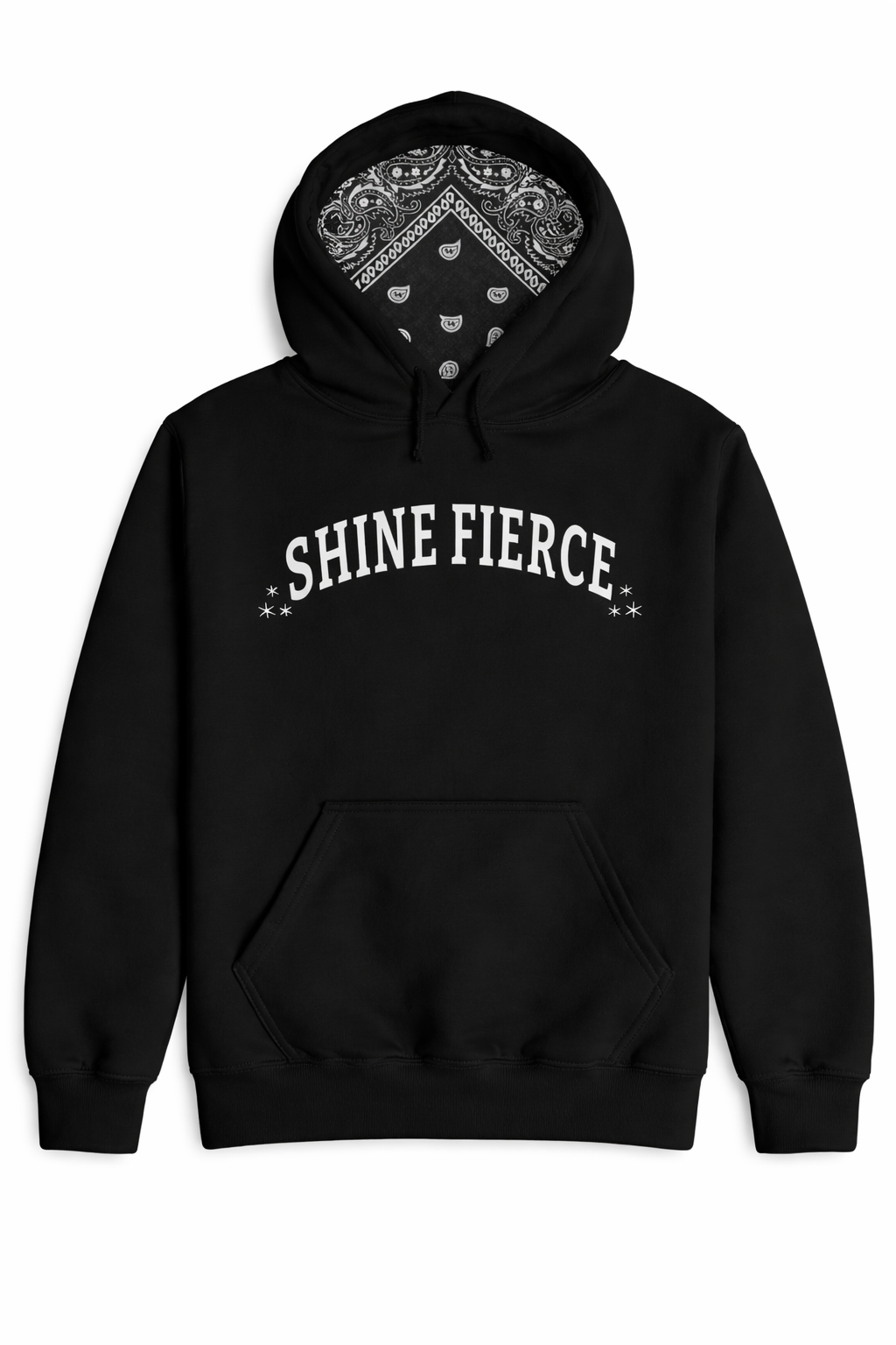 Shine Fierce - BS Hoodie - BLACK